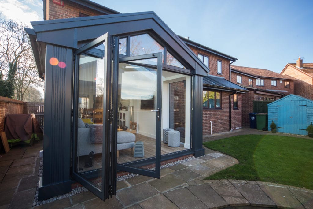 Bi-fold doors bring a new style of living
