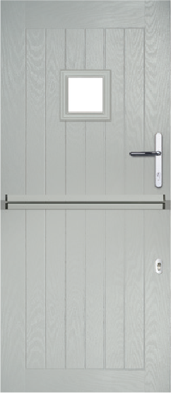 White composite stable door