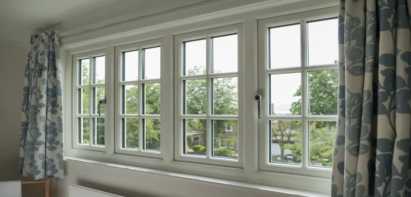 white upvc casement windows yorkshire