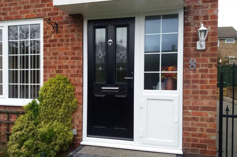 black composite door in bradford