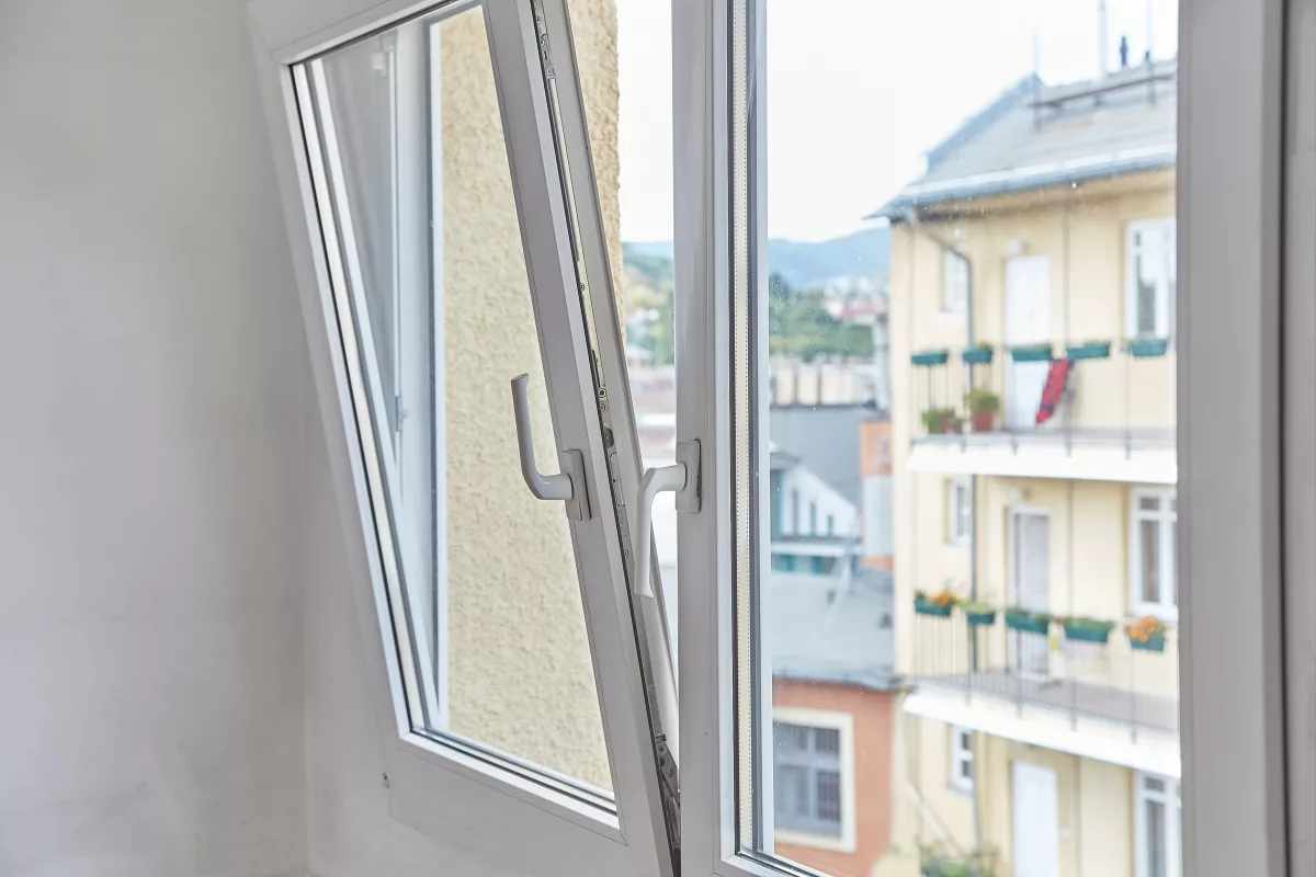 open tilt and turn window