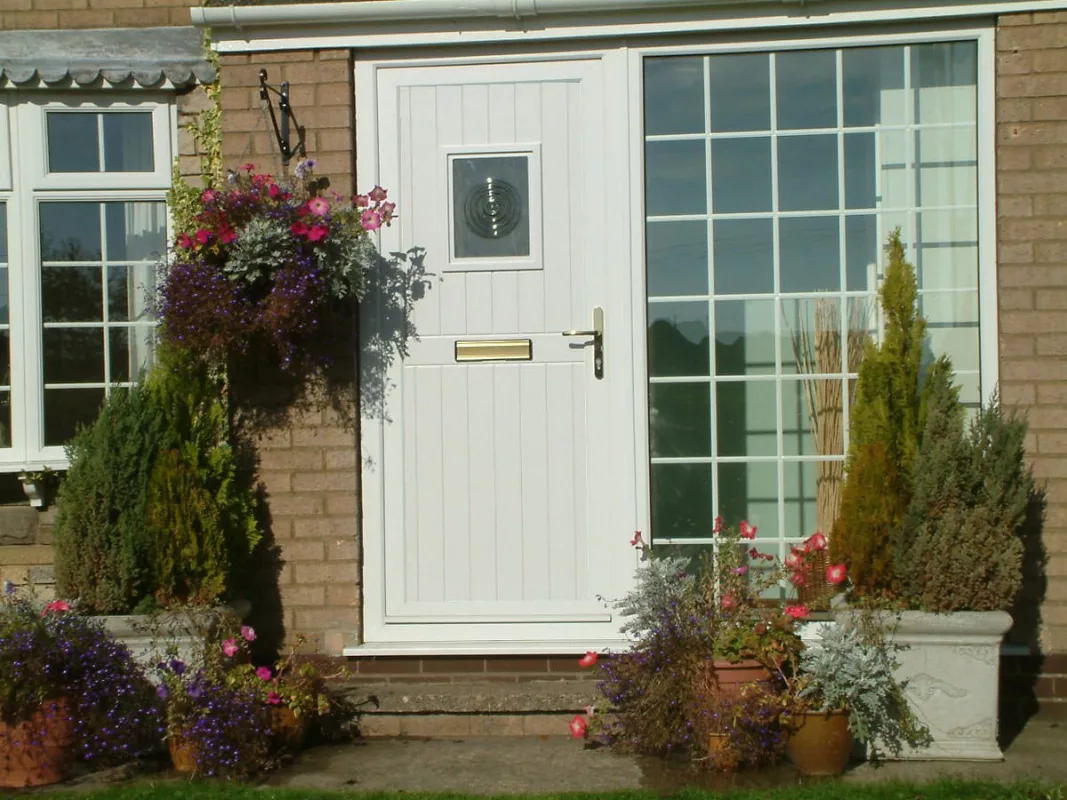 upvc entrance door