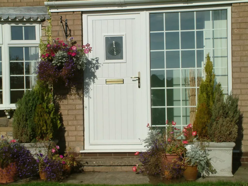 upvc entrance door