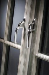 Georgian Windows With Chrome Handles