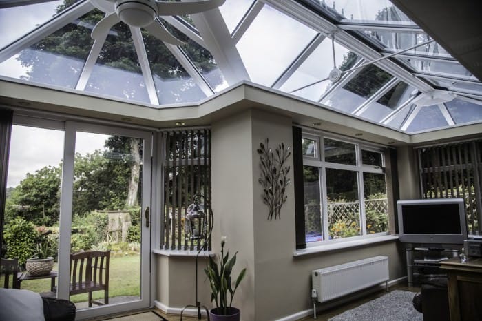 Coral P shaped conservatory coral windows and doors