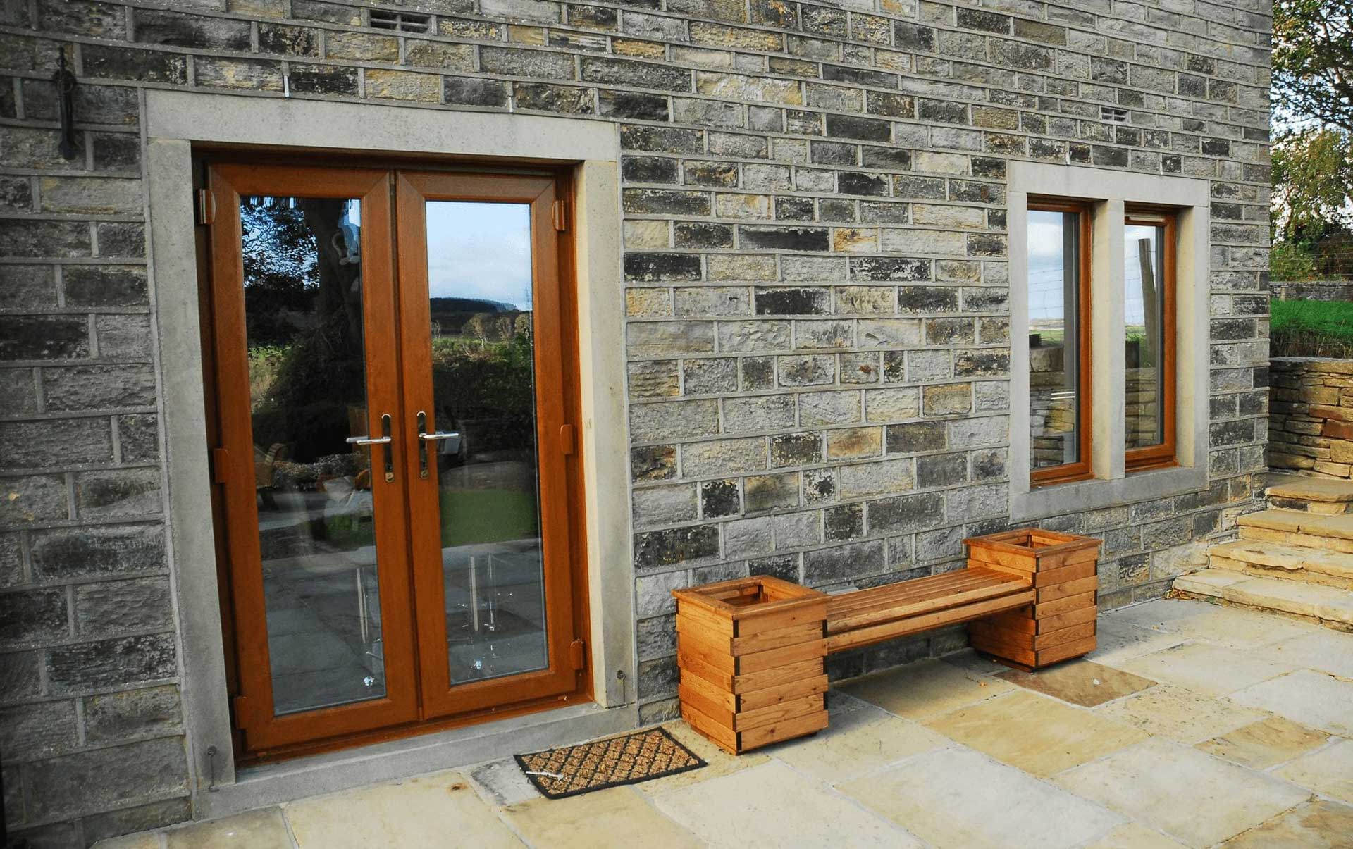 Yorkshire coloured doors