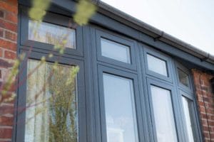 Flush Sash Casement Windows in Grey Yorkshire