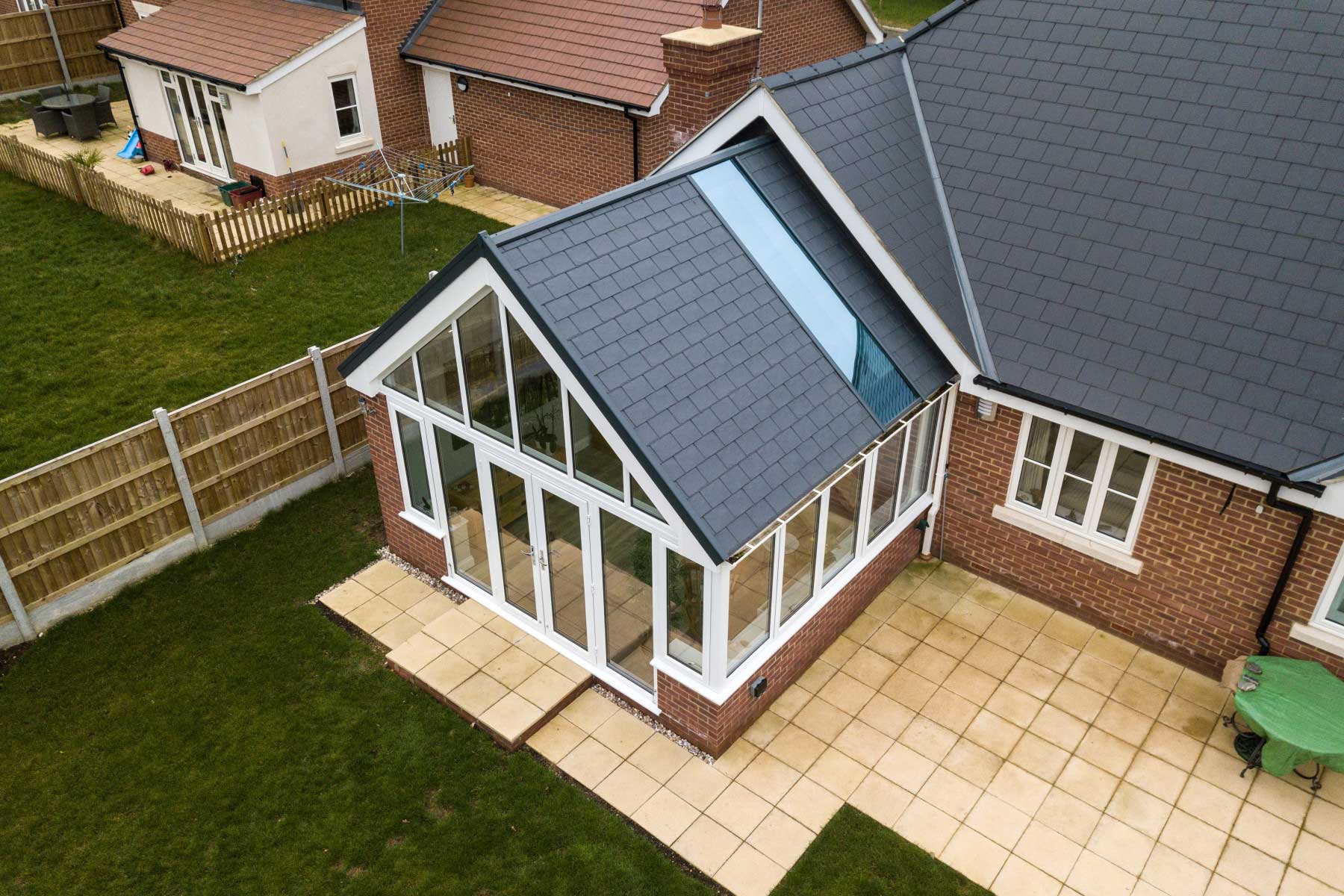 Modern Gable Conservatory Designs Yorkshire