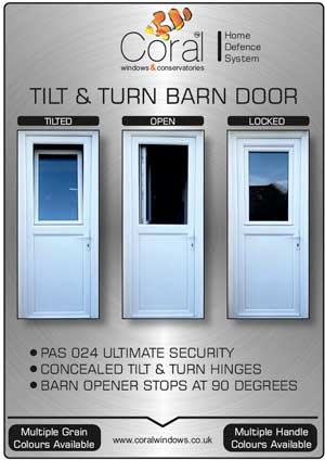 Tilt and Turn barn doors