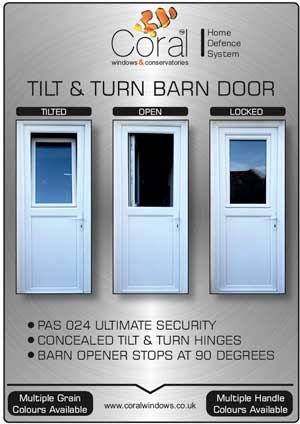 Tilt and Turn barn doors