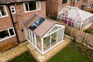 Modern Gable Conservatory Installation Yorkshire