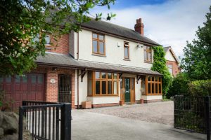 Home fitted with bow and bay windows, with SmartFrame as standard