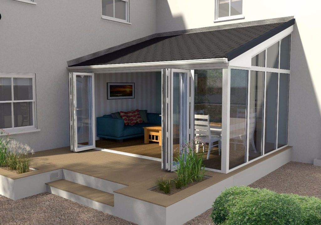 modern lean to conservatories yorkshire